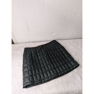 Patagonia Women's Insulated Skirt Puffer Quilted Dark Green Elastic Waist size M